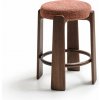 Barová stolička z jaseňového dreva v terakotovej farbe/v tmavo prírodnej farbe (výška sedadla 65 cm) Granite – Kave Home Barová stolička z jaseňového dreva v terakotovej farbe/v tmavo prírodnej farbe (výška sedadla 65 cm) Granite – Kave Home