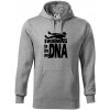 Swimming is in my DNA - Mikina pánska Cape s kapucňou - 4XL ( Tmavosivý melír ) Swimming is in my DNA - Mikina pánska Cape s kapucňou - 4XL ( Tmavosivý melír )