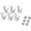 Fender Locking Tuners All Short Chrome 6 Pack Chrome Ladiaca mechanika pre gitaru Fender Locking Tuners All Short Chrome 6 Pack Chrome Ladiaca mechanika pre gitaru
