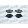 Sada brzdových platničiek kotúčovej brzdy SAMKO 5SP855 Sada brzdových platničiek kotúčovej brzdy SAMKO 5SP855
