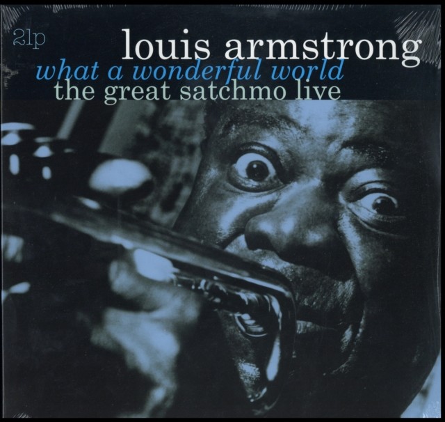 What a Wonderful World-The Great Satchmo Live - Louis Armstrong LP