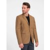 Elegantné karamelové sako V2 BLZB-0115 - L Elegantné karamelové sako V2 BLZB-0115 - L