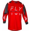 Dres FLY RACING F-16 2024 (červená/sivá/biela) XL
