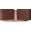 Nástenné svietidlo Ideal lux 170923 CLIP AP2 MINI CORTEN 2xG9 40W hrdza Nástenné svietidlo Ideal lux 170923 CLIP AP2 MINI CORTEN 2xG9 40W hrdza