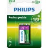 Philips 9V 170mAh 1ks 9VB1A17/10 Philips 9V 170mAh 1ks 9VB1A17/10