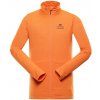 Alpine Pro GOLL pánska oranžová rýchloschnúca mikina - XXXL Alpine Pro GOLL pánska oranžová rýchloschnúca mikina - XXXL
