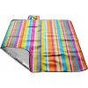 Calter DUOS Pikniková deka 170x150 cm pruhy dúhové