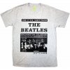 Tričko The Beatles - Washington '64 Promo, Unisex,Šedá,XXL Tričko The Beatles - Washington '64 Promo, Unisex,Šedá,XXL