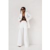 LaBalancia Elegantný nohavicový kostým EMMA - ecru Veľkosť: L/XL LaBalancia Elegantný nohavicový kostým EMMA - ecru Veľkosť: L/XL