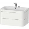 Duravit Happy D.2 umývadlo so skrinkou 77.5 cm biela HP4637E3636 Duravit Happy D.2 umývadlo so skrinkou 77.5 cm biela HP4637E3636