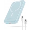 Baseus – Mini Air – powerbanka, USB-C, MagSafe nabíjanie, 20 W, 10000 mAh, kábel USB-C, 30 cm – modrá Baseus – Mini Air – powerbanka, USB-C, MagSafe nabíjanie, 20 W, 10000 mAh, kábel USB-C, 30 cm – modrá