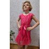 Dievčenské šaty ružovej Dievčenské šaty ružovej