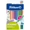 Farbičky Pelikan Silverino trojhranné hrubé 12ks Farbičky Pelikan Silverino trojhranné hrubé 12ks