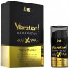 intt Vibration! Tingling effect gel Vodka energy 15 ml