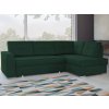 Rohová sedacia súprava Stilo, zelená látka, pravý roh Rohová sedacia súprava Stilo, zelená látka, pravý roh