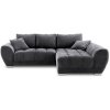 Windsor & Co Sofas so zamatovým poťahom Nuage pravý roh Tmavo sivá Windsor & Co Sofas so zamatovým poťahom Nuage pravý roh Tmavo sivá