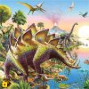 Dino Dinosaury + Figúrka 60 dielov
