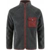 Fjällräven Vardag Pile Fleece M, Veľkosť M, Farba DARK GREY-MAROON Fjällräven Vardag Pile Fleece M, Veľkosť M, Farba DARK GREY-MAROON