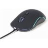 GEMBIRD myš MUS-UL-02, podsvícená, černá, 2400DPI, USB GEMBIRD myš MUS-UL-02, podsvícená, černá, 2400DPI, USB