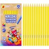 Farbičky trojhranné Shan Žlté, intenzívne, 12 ks Farbičky trojhranné Shan Žlté, intenzívne, 12 ks