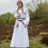 Battle Merchant Dámské středověké šaty či spodnička Ana inspirované nálezem z Pskova – Bílé Battle Merchant Dámské středověké šaty či spodnička Ana inspirované nálezem z Pskova – Bílé