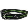 Obojok DINOFASHION reflexné zelený 45 / 2,5cm Obojok DINOFASHION reflexné zelený 45 / 2,5cm
