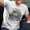 Tričko s potlačou JAWA Mustang Pánsky Biela L Tričko s potlačou JAWA Mustang Pánsky Biela L