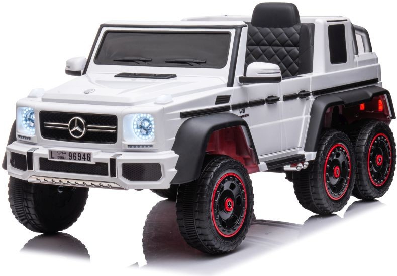 Mamido Elektrické autíčko Mercedes Benz G63 6x6 biela