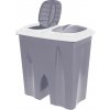 EXCELLENT EXCELLENT Odpadkový koš na tříděný odpad 2 x 25 l šedá KO-Y54230710seda (KO-Y54230710seda) EXCELLENT EXCELLENT Odpadkový koš na tříděný odpad 2 x 25 l šedá KO-Y54230710seda (KO-Y54230710seda)