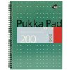 Špirálový zošit, A4+, linajkový, 100 strán, PUKKA PAD, Metallic Jotta Špirálový zošit, A4+, linajkový, 100 strán, PUKKA PAD, Metallic Jotta