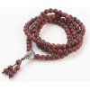 Nefertitis Japa Mala náhrdelník santalové drevo A kvalita NF10258 - cca 72 cm Nefertitis Japa Mala náhrdelník santalové drevo A kvalita NF10258 - cca 72 cm