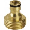 EXTOL PREMIUM Rýchlospojka na záhradný ventil mosadzná, adaptér na 3/4'' ventil