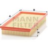 MANN-FILTER Vzduchový filter C34100 MANN-FILTER Vzduchový filter C34100