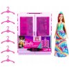BARBIE SKRIŇA SNOV NA OBLEČENIE ŠATNÍK + VEŠIAKY + BÁBIKA MATTEL BARBIE SKRIŇA SNOV NA OBLEČENIE ŠATNÍK + VEŠIAKY + BÁBIKA MATTEL