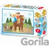 PRIME 3D PUZZLE FARMAPARK KONÍK 48 ks PRIME 3D PUZZLE FARMAPARK KONÍK 48 ks