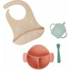 Babymoov Silikónová jedálenská sada LEARN´ISY KIT Líška 3 ks Babymoov Silikónová jedálenská sada LEARN´ISY KIT Líška 3 ks