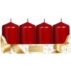 Sviečky do adventného venca, ø 5 cm, červené, 4 ks, 92436ČE Sviečky do adventného venca, ø 5 cm, červené, 4 ks, 92436ČE
