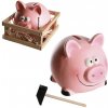 Pokladnička keramické prasiatko s ohrádkou Pokladnička keramické prasiatko s ohrádkou