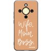 Picasee silikonový černý obal pro Honor Magic8 Lite 5G - Boss Mama Picasee silikonový černý obal pro Honor Magic8 Lite 5G - Boss Mama
