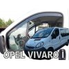 Deflektory Heko OPEL VIVARO 2001-2014 (dlhá verzia)