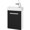 Dreja Skrinka pod umývadlo HOST SZD 40 - N01 Biela lesk / Úchytka T01 / L03 Antracit vysoký lesk / Pravé Dreja Skrinka pod umývadlo HOST SZD 40 - N01 Biela lesk / Úchytka T01 / L03 Antracit vysoký lesk / Pravé
