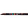 Popisovač uni POSCA PC-3M tmavohnedý Popisovač uni POSCA PC-3M tmavohnedý