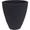 ProGarden Kvetináč rebrovaný 40 x 42 cm antracit ProGarden Kvetináč rebrovaný 40 x 42 cm antracit