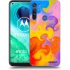Picasee silikónový prehľadný obal pre Motorola Moto G8 - Bubbles Picasee silikónový prehľadný obal pre Motorola Moto G8 - Bubbles