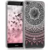 Priehľadné púzdro s dizajnom indické slnko kwmobile Huawei P9 Lite 2017 růžová Priehľadné púzdro s dizajnom indické slnko kwmobile Huawei P9 Lite 2017 růžová