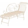 Design-Shop Záhradná lavička GS11177499 - Krémová antik Design-Shop Záhradná lavička GS11177499 - Krémová antik
