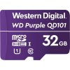 WESTERN DIGITAL WD MicroSDHC karta 32GB Purple WDD032G1P0C Class 10, 16TBW WESTERN DIGITAL WD MicroSDHC karta 32GB Purple WDD032G1P0C Class 10, 16TBW