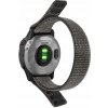Remienok 20mm Garmin Venu Fenix 5s 6s 7s Nylonový Sivý Remienok 20mm Garmin Venu Fenix 5s 6s 7s Nylonový Sivý
