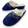 Dámske domáce papuče modre