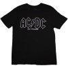 AC/DC Logo History Black S Tričko AC/DC Logo History Black S Tričko